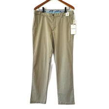 Tommy Bahama Boracay Flat Front Khaki Pants NEW NWT 33 x 32