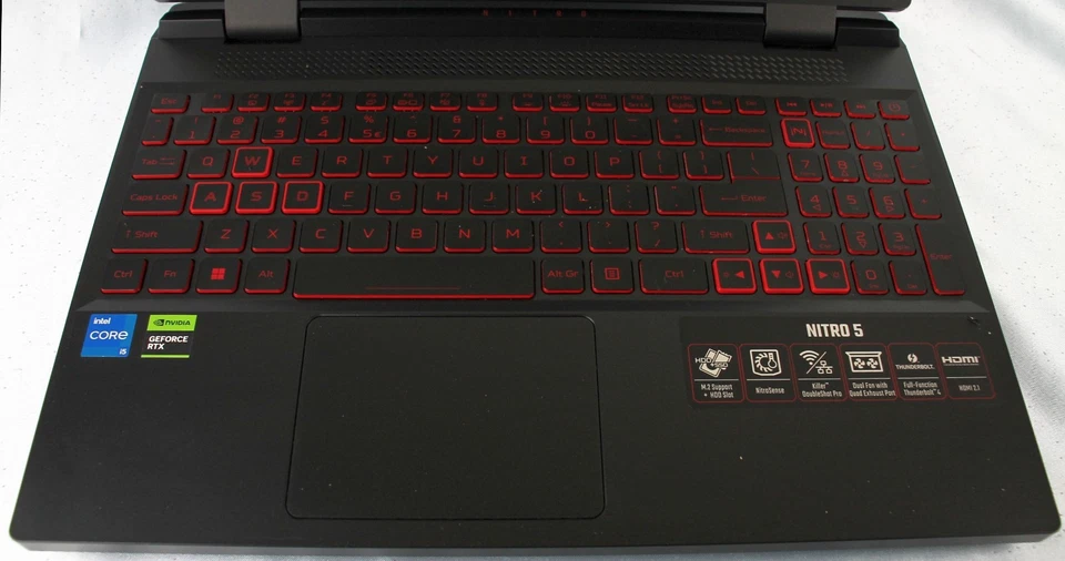 ACER NITRO 5~ i5-12500H/Nvidia GeForce/1 5.6" FHD/NO RAM, SSD ~ PARTS or REPAIR - Image 3 of 4