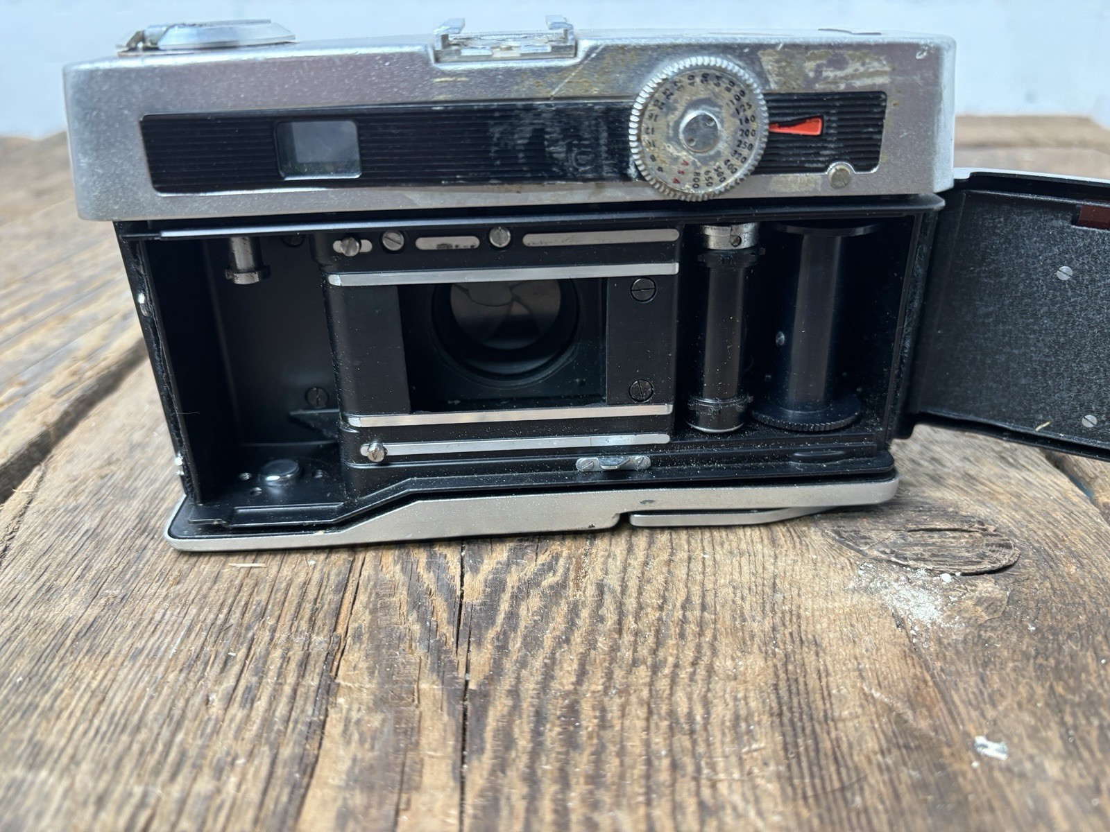 Ansco AnscoMark M Film Camera (Not Tested) For Parts Or Repair