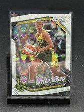 2025 WNBA Panini Prizm Panini Skylar Diggins #123 White Seismic Wave Prizm