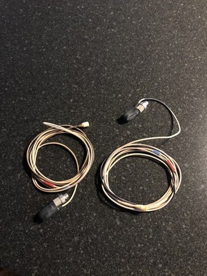 2 x DPA 4061 Core Lo-Sens Miniatur omnidirektionales Mikrofon 3 Pin Lemo Paar