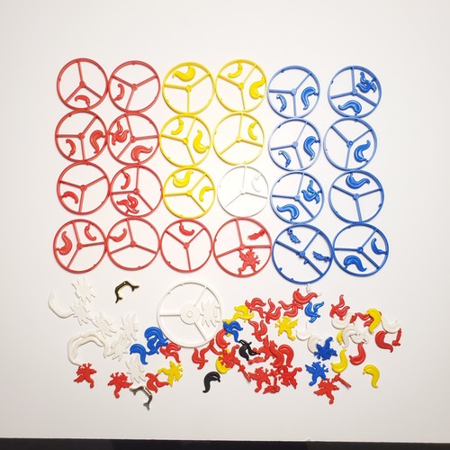 LEGO Partial Plume and Dragon Sprues and used Plumes/Dragon headgear YOU PICK!