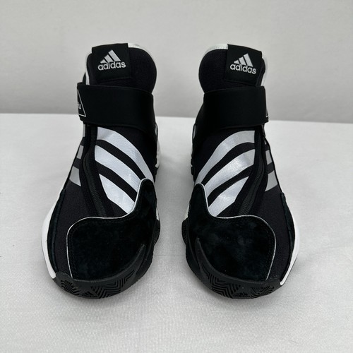 Men's Adidas x Pharrell Crazy BYW 0 to 60 HU Shoes - Size 7.5 Black New NO BOX - Picture 15 of 15
