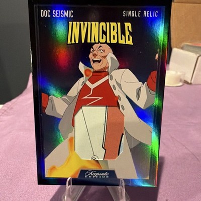Super Products Keepsake Edition Invincible Doc Seismic Single Relic Card #493