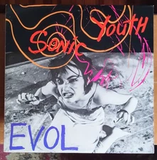 LP - Sonic Youth - Evol - Alt/Indie Rock - 1986 repress - VG+