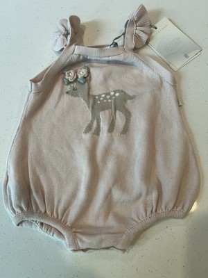 Elegant Baby Knit 12 Month Bubble NWT S