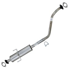 Stainless Steel Exhaust Resonator Pipe fits: 2010-2013 Kia Forte 2.0L, 2.4L