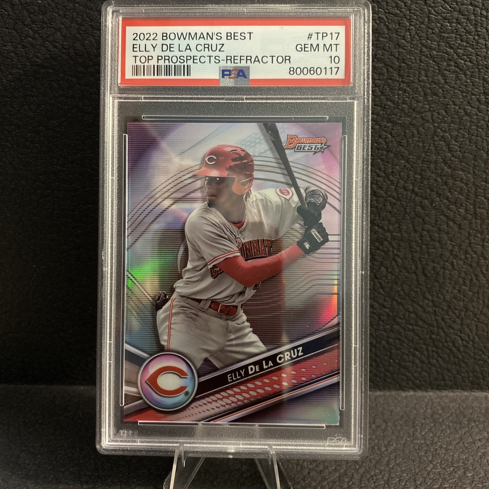 2022 Bowman's Best Elly De La Cruz Top Prospects Refractor #TP-17 PSA 10🔥💥
