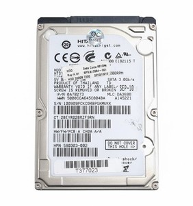 320GB SATA 2,5" 9,5mm 7200RPM 1,5Gb/s HDD - 613354-001