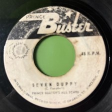 Prince Buster's All Stars – Seven Duppy / Shanty Town 7” Reggae 1966 Jamaica 45 Prince Buster's All Stars – Seven Duppy / Shanty Town 7” Reggae 1966 Jamaica 45