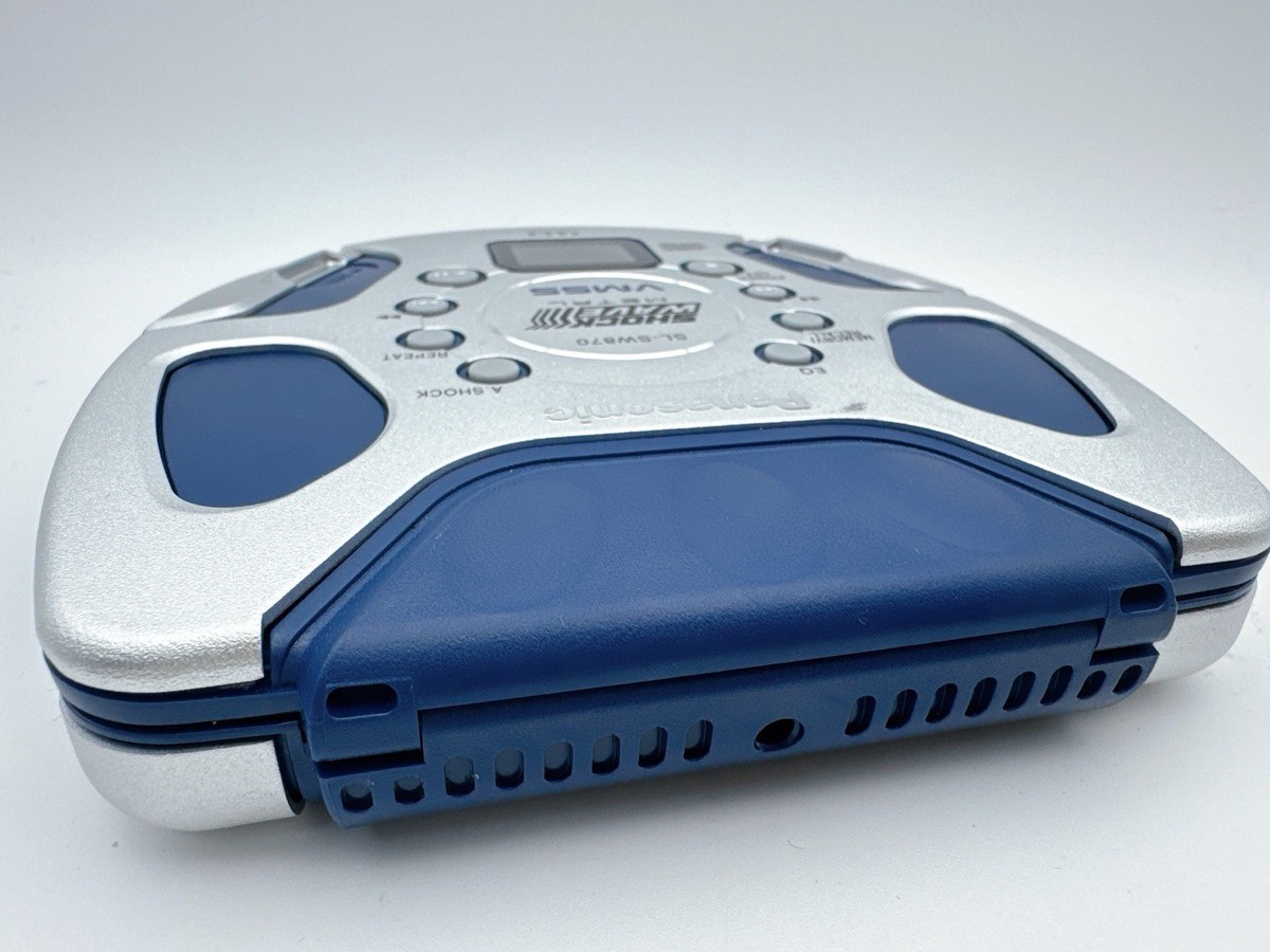 Panasonic SL-SW870 Shock Wave Portable CD Player VMSS Anti Shock