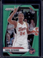 Tamika Catchings 2024 Panini Prizm WNBA #40 Green Prizm