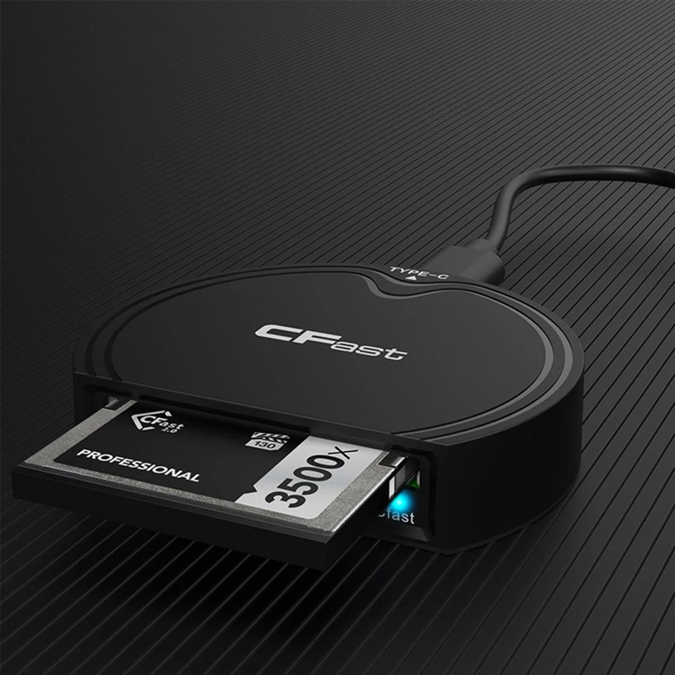 P&P CFast 2.0/SD Memory Card Adapter USB3.2 Gen2 High Speed Card Reader 10Gbps f - Image 4 of 4
