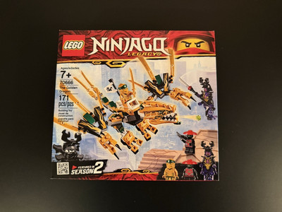 Lego Ninjago The Golden Dragon 70666  - Retired Set