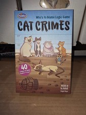 Cat Crimes ThinkFun Logic Game Single Player ...