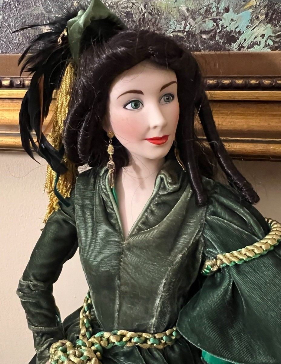 Franklin Mint Porcelain Golden Anniversary Doll “Scarlett O'Hara
