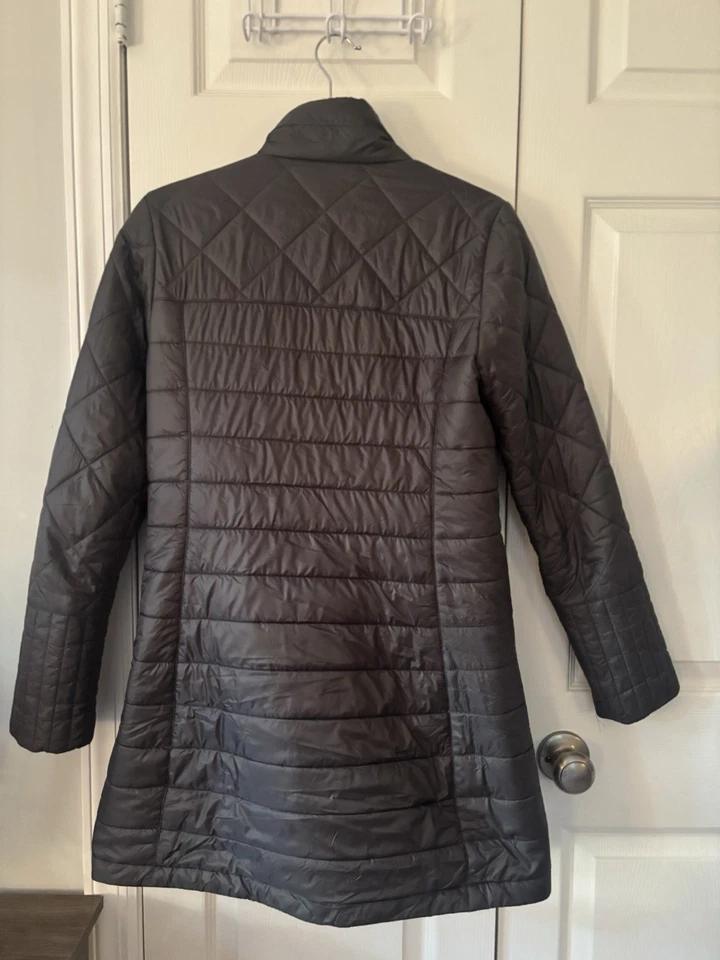 Chaqueta Parka Larga Ligera Gris Patagonia Para Mujer Talla S Foto 2 de 4
