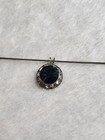 Crystal Avenue Blue Swarvski Crystal Round Pierced Earrings with necklace. NEW — photo 10