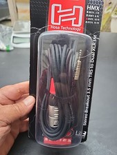 Hosa HMX-010Y Pro Stereo Breakout Cable - 3.5mm TRS Male to Dual XLR Male - 10'