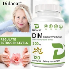 Dim Capsules Promotes Skin Health Improve Mood Improve Endurance 30-120 Pills