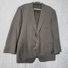 Canali Blazer Mens 52R EU Taupe 100 Wool Sport Coat Made In Italy Garys Jacket