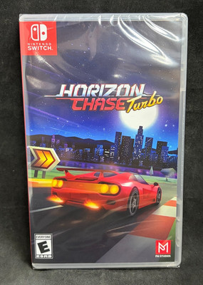 Horizon Chase Turbo (Nintendo Switch) Nighttime Cover Art 