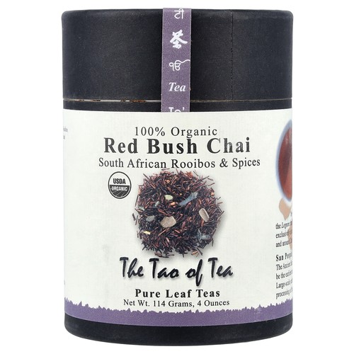 100% Organic South African Rooibos & Spices, Red Bush Chai, 4 oz (114 g)
