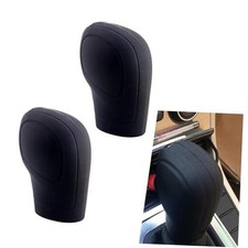 2 PCS Car Gear Shift Knob Cover, Anti-Slip Auto Knob Gear Stick Protector,
