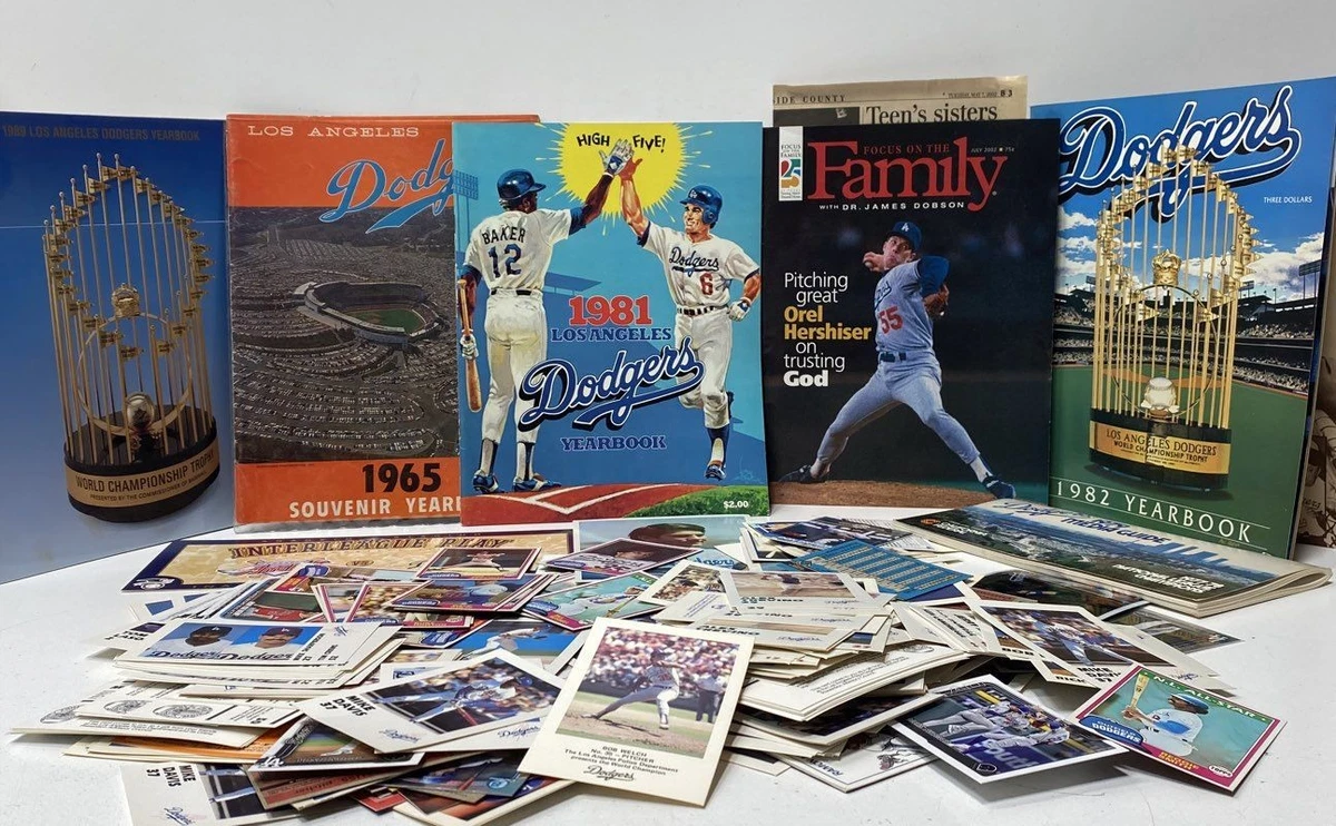 Los Angeles Dodgers Baseball Vintage Yearbooks for sale | eBay