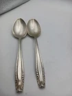 Wallace Sterling Silver Stradivari 6 In Teaspoons 51 Grams Total For A Set Of 2