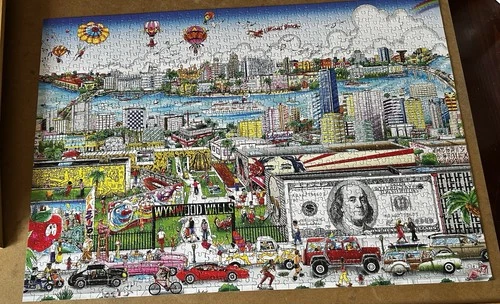 Artist Series 1000 Piece Puzzle Miami In The 305