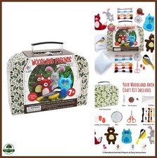 Sewing Kit for Kids 5 Woodland Animals DIY Hand Sewing Educational Craft
