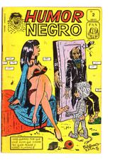 SALE: HUMOR NEGRO (DARK HUMOR) #2 1965 BRAZIL MONSTER JOKES COMIC SILVER AGE