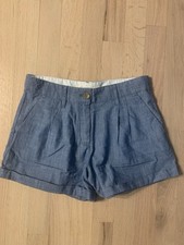Jcrew Crewcuts Girls Blue Shorts, Size 12
