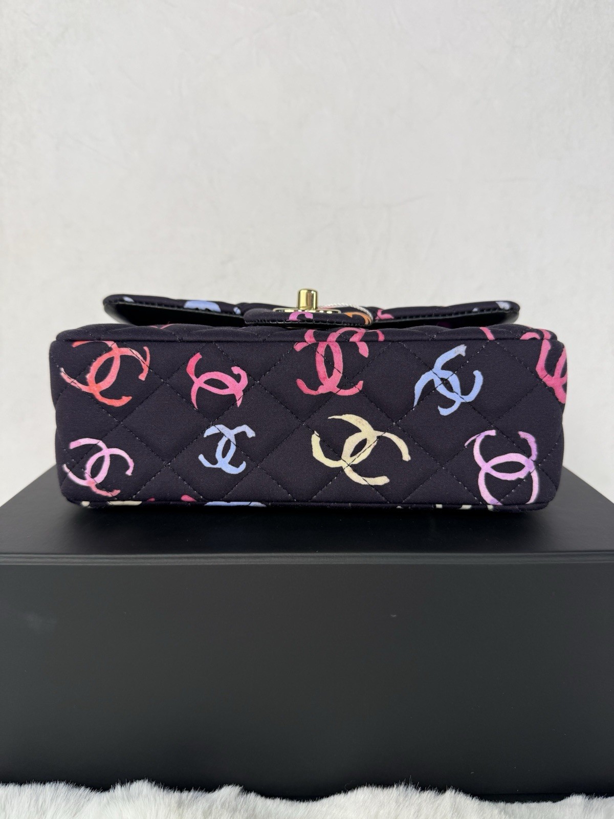 Chanel 24S Mini Rectangle Logo Classic Flap image 8