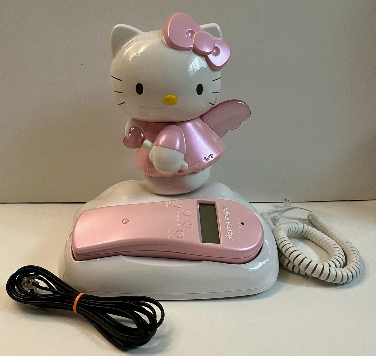 ハローキティ/サンリオ/SANRIO/エンジェル/インテリア/telephone Kitty Angel Sanrio Landline Flash Telephone HK210J Cute Vintage | eBay