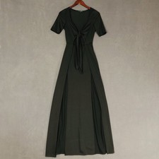 Fashion Nova A Lotta Energy Dress S Black Tie Cutout Maxi Whimsigoth Whitchy