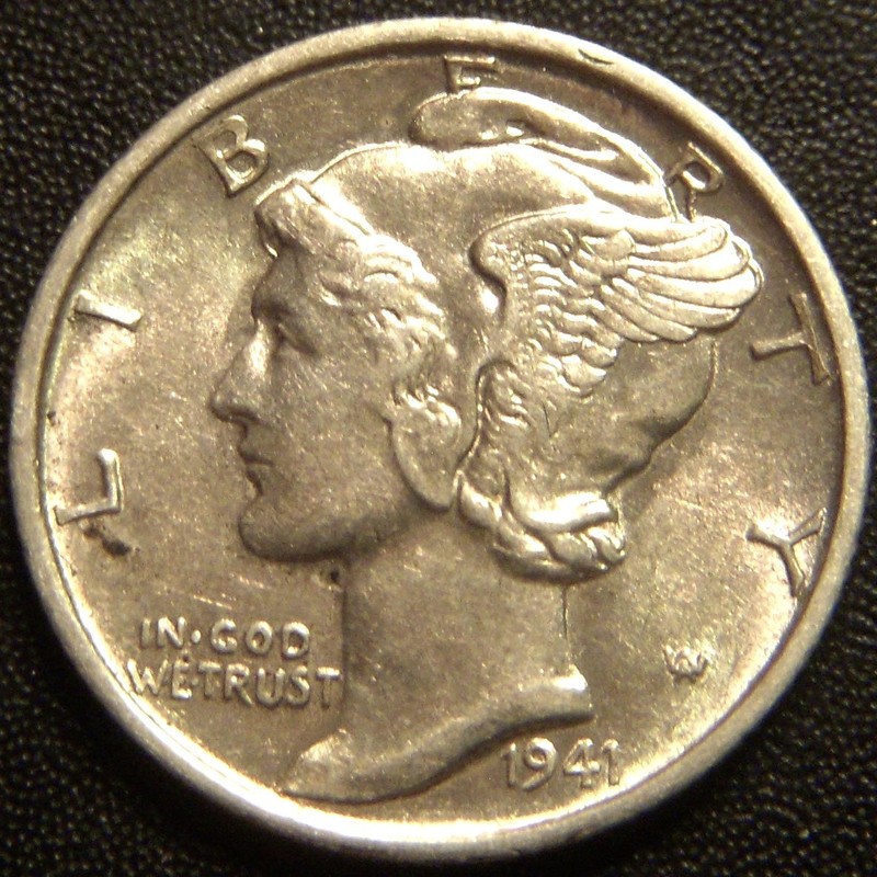 1941-S Mercury Dime - Nice Uncirculated Coin