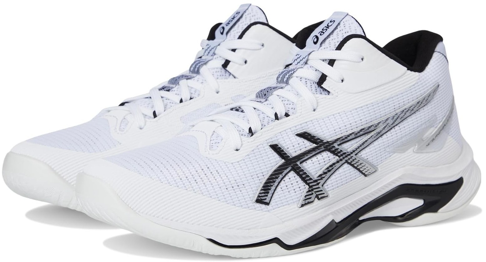 ASICS Netburner Ballistic FF MT 4 White Black for Sale