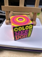 Nee Doh Color Change Squish Stress Ball The Groovy Glob, Pink Fast Ship 