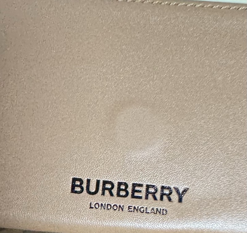 Burberry London England Brown sunglasses case 