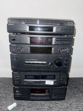 Sony LBT-D209 HiFi Stereo System Turntable CD Twin Cassette Deck Vintage