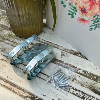 10 Pcs Heavy Duty Tool Hook outside Hose Holder Gardening Bracket Iron