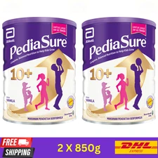 2 X Abbott Pedia Sure 10+ OptiHeight Vanilla 850g Height & Growth Support