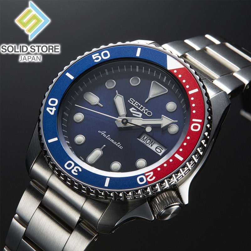 SEIKO 5 Sports SBSA003 SKX Mechanical Automatic Watch Navy Dial