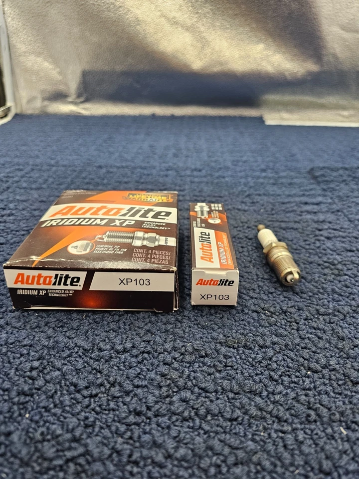 (CANTIDAD 4) Bujía Autolite XP103 Iridium XP compatible con Audi A8 Quattro 1997-1999 Foto 2 de 4