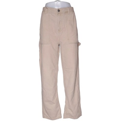 House Brand, Cargohose, Größe: L, Beige, Baumwolle, Einfarbig, Denim, Damen #vGG