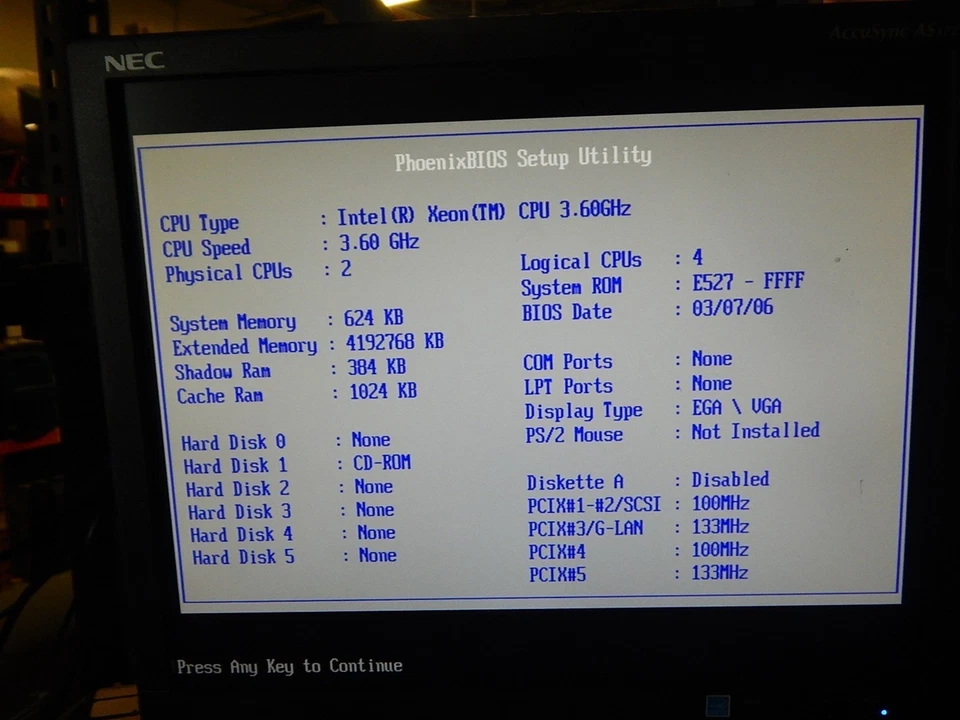  Siemens IRS3-TCR Computer Intel Xeon 3.6GHz 4GB 0HD  - Image 4 of 4