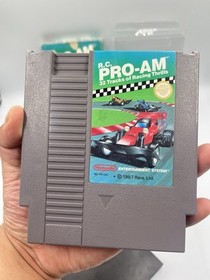Nintendo NES R.C. 1988 Juego Pro-Am CIB. Classic Racin'!