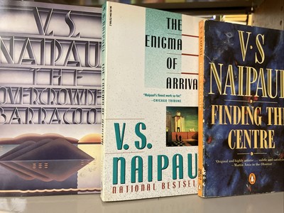 Vintage V.S. Naipaul Enigma Arrival, Finding Centre, Essays (Lot of 3 Trade PB)